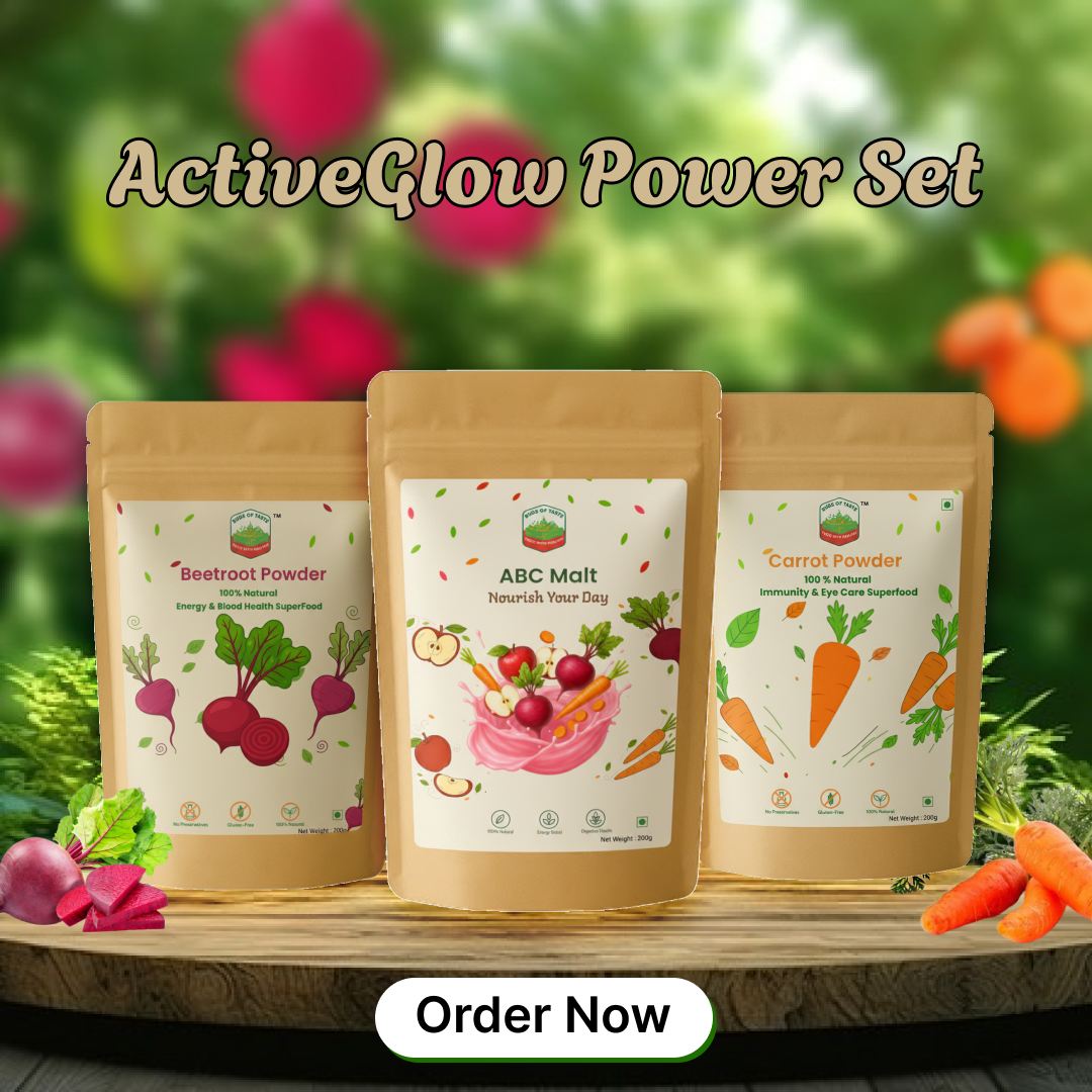 ActiveGlow Power Set | Triple Nutrition Combo for Energy, Immunity & Natural Glow