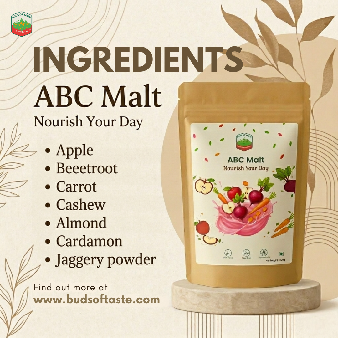 Buds of Taste ABC Malt | Natural Energy & Immunity Drink 200g