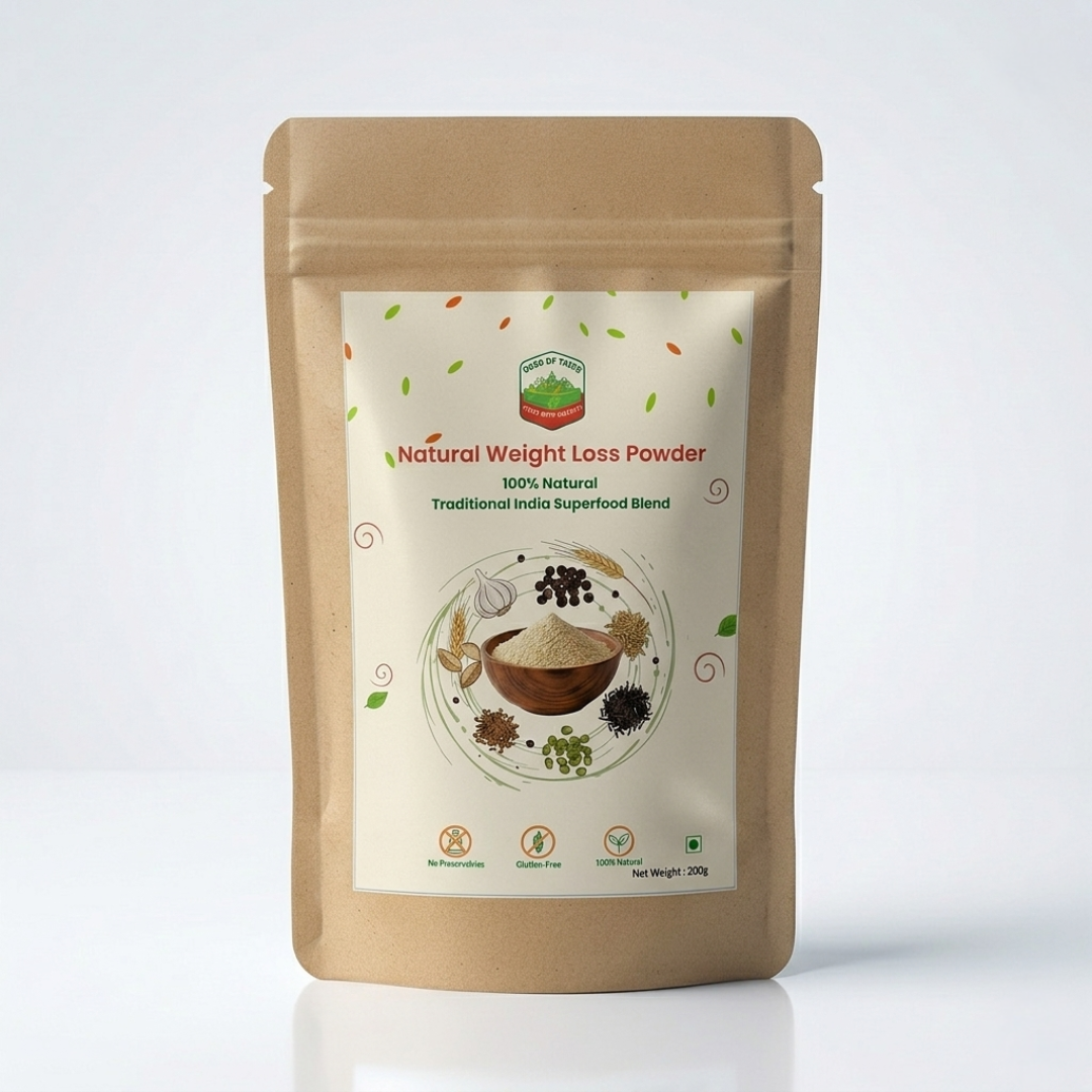 Buds of Taste Natural Weight Loss Powder – 100% Herbal Fat Burner & Metabolism Booster
