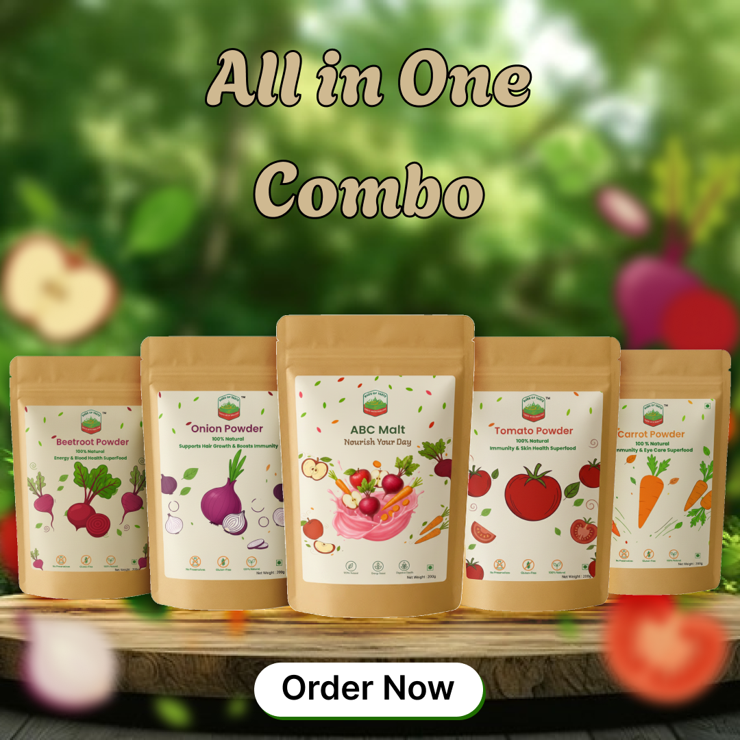 Buds of Taste – All-in-One Superfood Combo | 5 Natural Powders for Immunity, Energy & Daily Nutrition